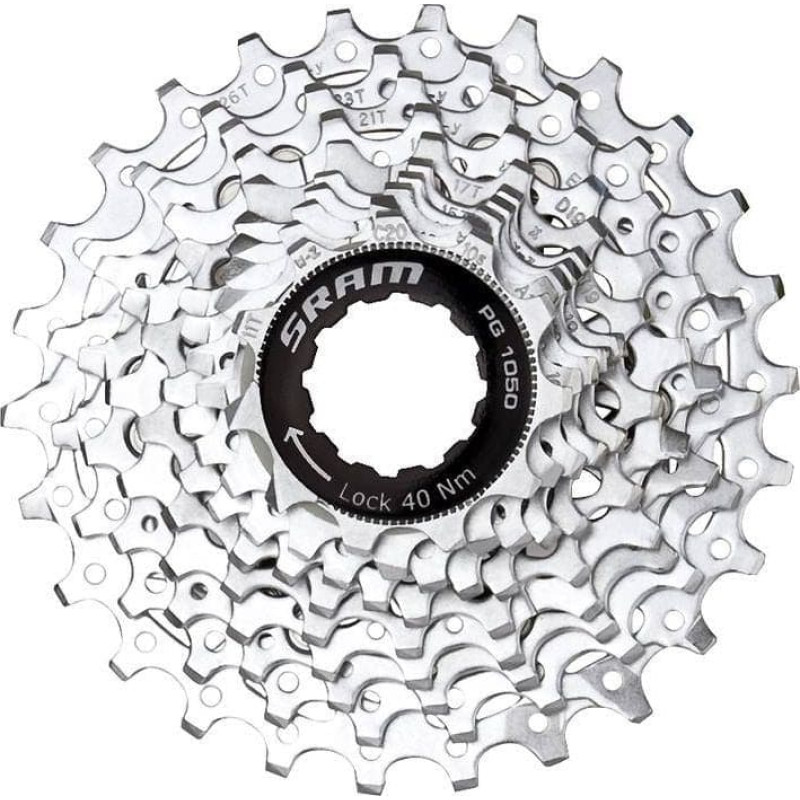 Sram Kaseta Sram PG-1050, 10 rz, (11,12,13,14,15,17,19,21,23,26) uniwersalny