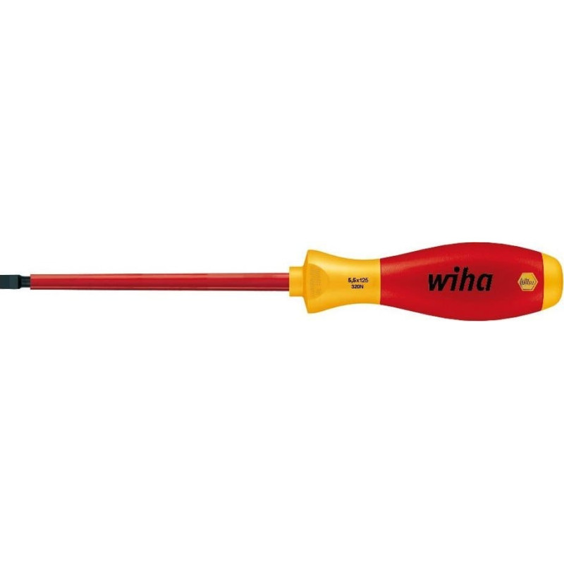 Wiha Wiha Wkrętak SoftFinish electric płaski 2,5 mm x 75 mm 320N025075 00820