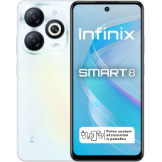 Infinix Smartfon Infinix SMARTFON TELEFON INFINIX SMART 8 3/64 GB BIAŁY