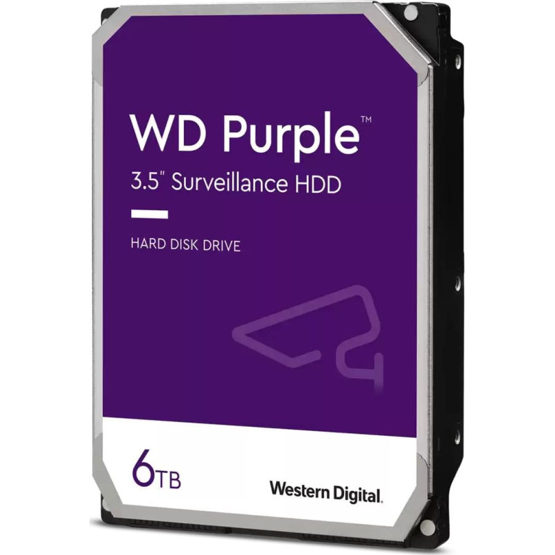 WD Dysk serwerowy WD Purple 6TB 3.5'' SATA III (6 Gb/s)  (WD60PURZ)