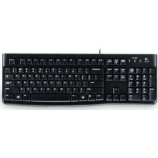 Logitech Keyboard K120 for Business (schwarz, DE-Layout, Rubberdome)