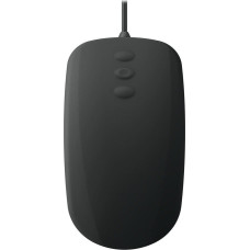 Cherry Mysz Cherry CHERRY Mouse AK-PMH3 Medical 3-Button Scroll corded sealed black IP68 kabelgebunden, 3-Button-Scroll-Steuerung, IP68