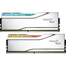 G.skill DIMM 32 GB DDR5-7200 (2x 16 GB) Dual-Kit (silber, F5-7200J3445G16GX2-TR5S, Trident Z5 Royal, INTEL XMP)