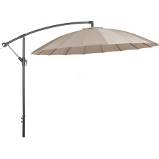 Beliani Parasol ogrodowy Calabria II piaskowy 268 cm