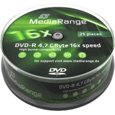 Mediarange DVD-R 4.7 GB 16x 25 sztuk (MR403)