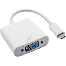 Akyga Adapter USB Akyga USB-C - VGA Biały  (AK-AD-55)