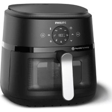 Philips Frytkownica Philips Philips NA231/00 Airfryer, 1700 W, Pan volume 6.2 L, Black, Silver | Philips Airfryer | NA231/00 | Power 1700 W | Capacity 6.2 L | Black/Silver one size