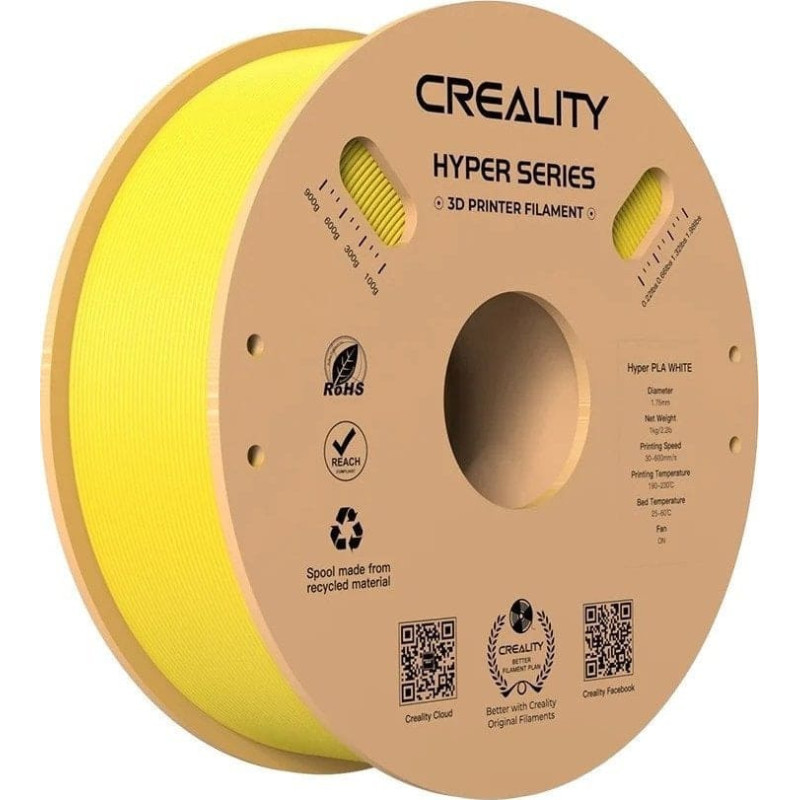 Creality Filament Creality Hyper PLA 1,75mm 1kg - Yellow}