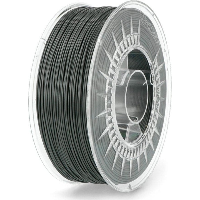 Devil Design DEVIL DESIGN 05902280032014 filament PLA DARK GRAY 1.75mm 1kg