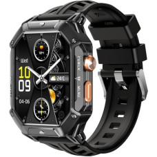 Oukitel Smartwatch Oukitel BT80 Czarny  (BT80-BK/OL)