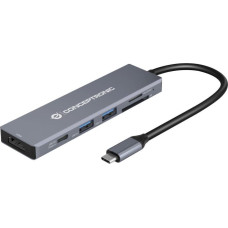 Conceptronic Adapter AV Conceptronic CONCEPTRONIC Dock USB-C->HDMI,2xUSB3.0,SD,100W PD   0.12m gr