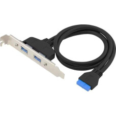 Conceptronic HUB USB Conceptronic CONCEPTRONIC Slotblech 19 Pin Dual 2x USB-A 3.0 Ports     sw