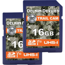 Delkin Karta Delkin Delkin SDHC Trail Cam R100/W30 (V10) 16GB (2PK)