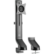 Eaton Tripp Lite Single-Display Monitor Arm with Desk Clamp and Grommet - Height Adjustable, 17