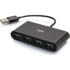 C2G HUB USB C2G C2G 4-Port USB-A Hub - Hub - 4 x USB 2.0 - Desktop