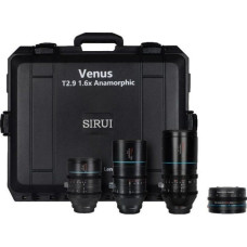 Sirui Obiektyw Sirui Sirui Anamorphic Venus 3x Lens + adapter Kit (35/75/150mm) + 1.25x Adapter + Hard case L-Mount