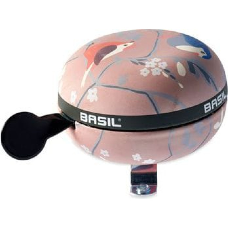 Basil Dzwonek rowerowy BIG BELL 80mm, orchid pink (BAS-50441)