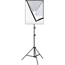 Puluz Zestaw studyjny Puluz Puluz Zestaw studyjny Softbox LED 50x70cm, statyw, żarówka LED 1 szt PU5070EU