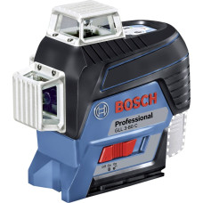 Bosch Laser płaszczyznowy GLL 3-80 C czerwony 30 m