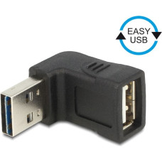 Delock Adapter USB Delock USB - USB Czarny  (65521)