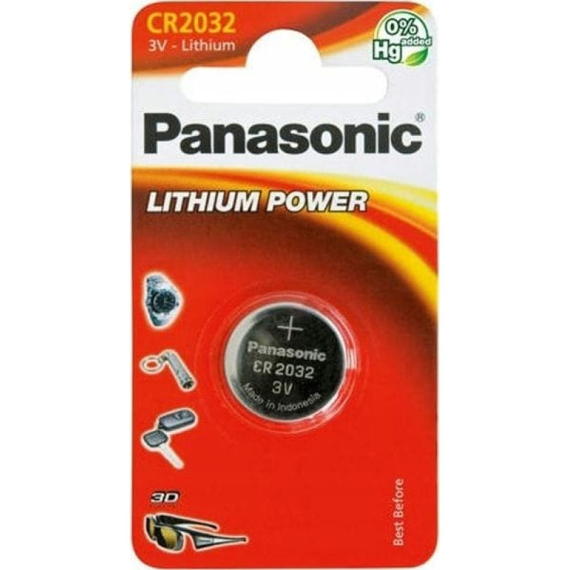 Panasonic Bateria Lithium Power CR2032 12 szt.