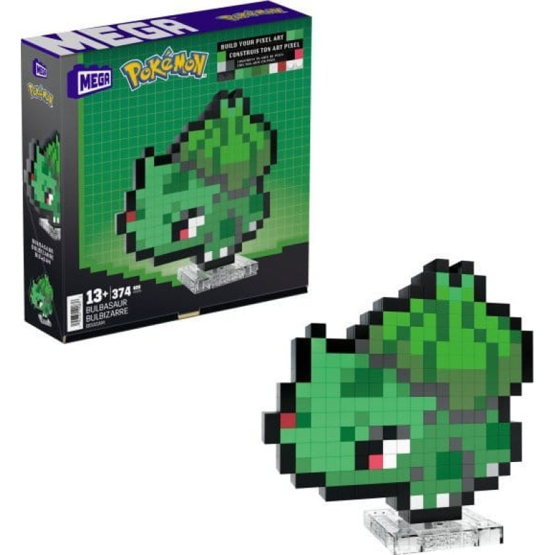 Mattel MEGA Pokémon Pixel Bulbasaur HTH75