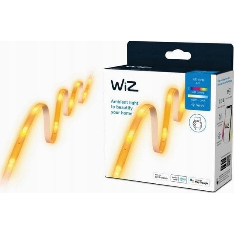 WIZ Taśma LED WiZ WiZ | Smart WiFi Lightstrip 4m Type-C | 10.5 W | 2200-6500 K (RGB)