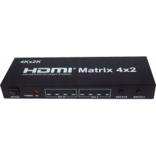 Premiumcord Kabel PremiumCord PremiumCord HDMI matrix switch 4:2,s audiem, rozlišení 4Kx2K