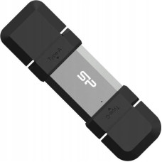 Silicon Power Pendrive Silicon Power Pendrive Silicon Power Mobile C51 128GB USB-A USB 3.2 Type-C 120MB/s Srebrny