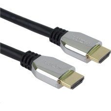 Premiumcord Kabel PremiumCord HDMI - HDMI 0.5m srebrny (kphdm21z05)