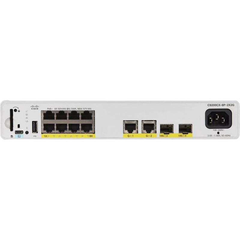 Cisco Switch Cisco CATALYST 9000 COMPACT SWITCH 8