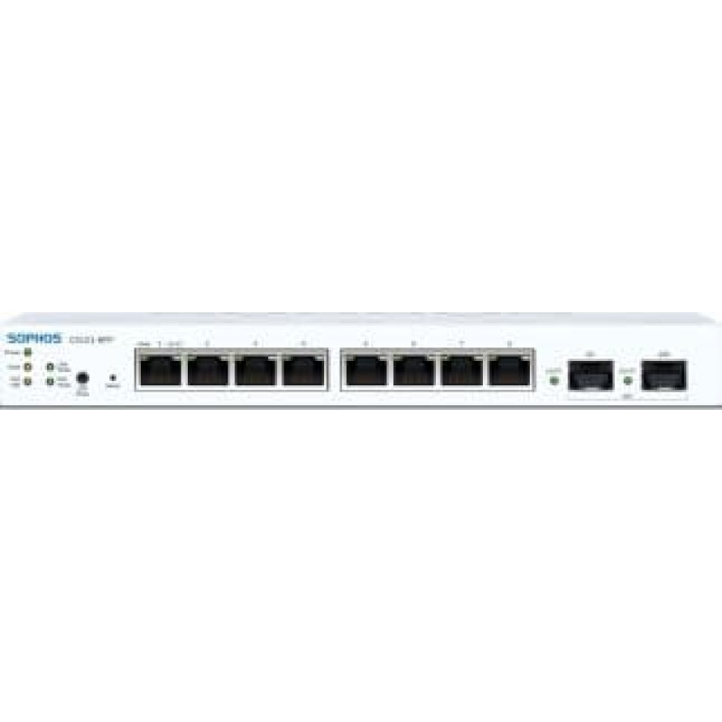 Sophos Switch Sophos SOPHOS CS101-8FP Sophos Switch - 8 port with Full PoE - EU power cord