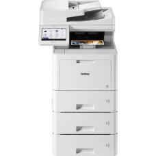 Brother Urządzenie wielofunkcyjne Brother Brother MFC-L9670CDNTT - Multifunktionsdrucker - Farbe - Laser - A4/Legal (Medien) - bis zu 40 Seiten/Min. (Kopieren) - bis zu 40 Seiten/Min. (Drucken) - 1620 Blatt - 33.6 Kbps - USB 2.0, Gigabit LAN, NFC, USB 2.0