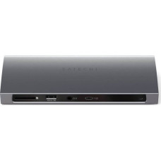 Satechi Stacja/replikator Satechi Satechi Thunderbolt 4 Dock - stacja dokująca (1x Thunderbolt 4 host port 96W, 3x Thunderbolt 4 15W, Gigabit ethernet, 3x USB-A 10Gbps, USB-A do ładowania, czytnik kart UHS-II SD, 3,5mm jack) (space gray)