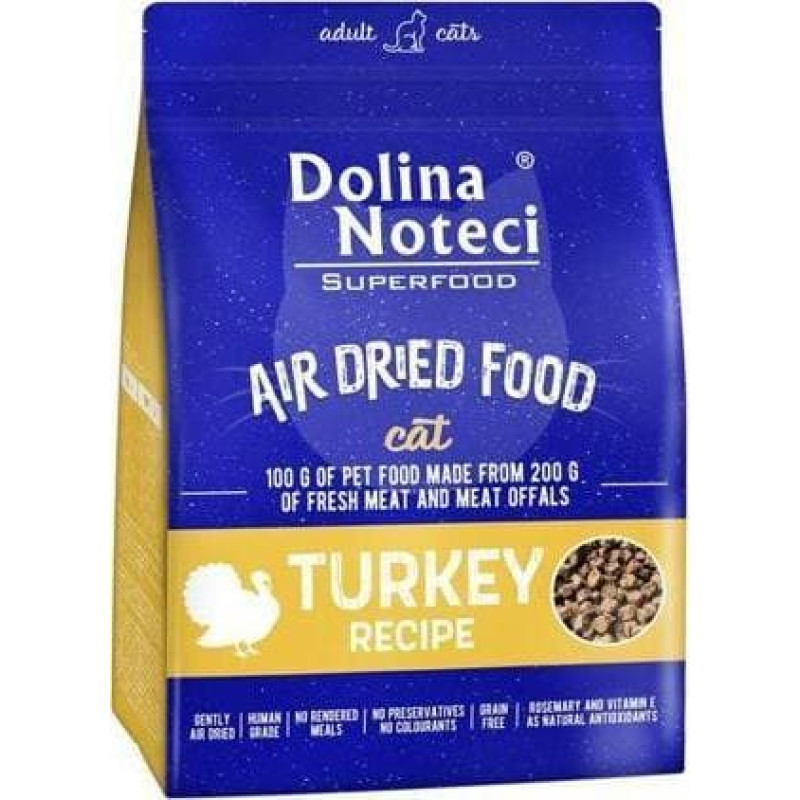 Dolina Noteci DOLINA NOTECI Superfood Danie z indyka- karma suszona dla kota 1kg