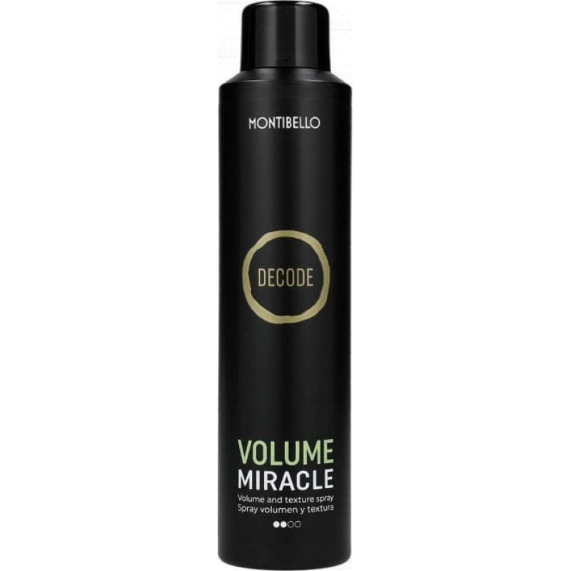 Montibello MONTIBELLO DECODE spray nadający objętość Volume Miracle 250 ml