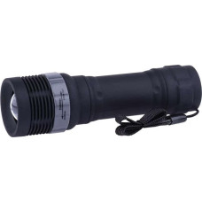 Emos Latarka Emos Latarka LED 3W, czarna, zasięg 125m, zoom, 3xAAA - P4702 Emos