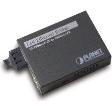 Planet FT-802 network media converter 100 Mbit/s 1310 nm Multi-mode, Single-mode Black