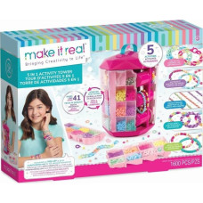 Make It Real Make it Real 5w1 Activity Tower pojemnik z koralikami