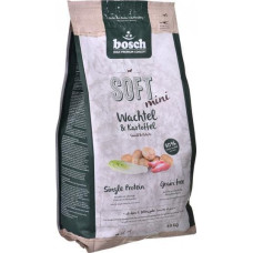 Bosch Soft Mini Przepiórka i ziemniak - Bezzbożowa karma dla psów małych - 1kg