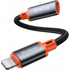 Mcdodo Adapter USB Mcdodo Lightning - USB-C Srebrny