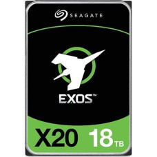 Seagate Dysk Seagate Seagate Exos X20 ST18000NM000D - Festplatte - 18 TB - intern - SAS 12Gb/s - 7200 rpm - Puffer: 256 MB