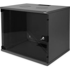 Digitus Szafa Digitus Rack Digitus DN-19 09-U-S-SW SOHO wall black