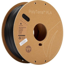 Poly Filament Polymaker PolyTerra PLA 1,75mm, 1kg - Charcoal Black}