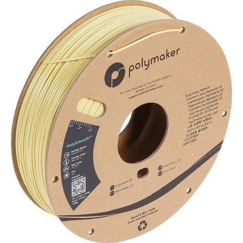 Poly Filament Polymaker PolySmooth PVB 1,75mm, 0,75kg - Beige}