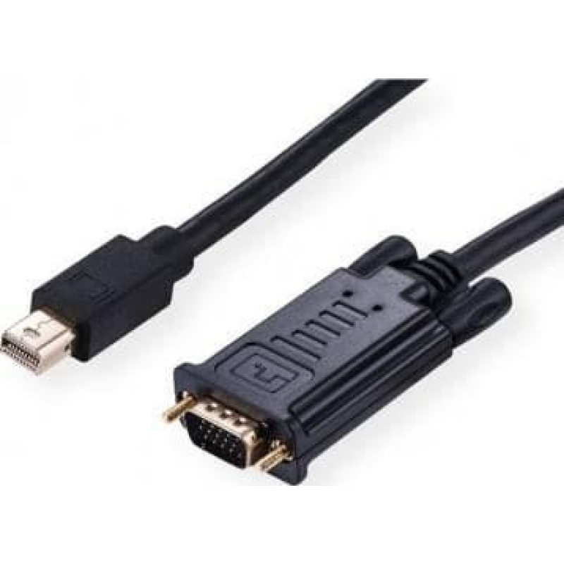 Value Kabel Value DisplayPort Mini - D-Sub (VGA) 2m czarny (11.99.5807)