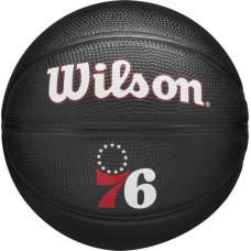 Wilson Wilson Team Tribute Philadelphia 76ers Mini Ball WZ4017611XB Czarne 3