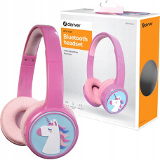 Denver Słuchawki Denver Denver BTH-106P Kinder BT Over-Ear Headset pink