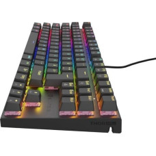 Genesis Klawiatura Genesis KLAWIATURA DLA GRACZY GENESIS THOR 303 TKL DE PODŚWIETLENIE RGB MECHANICZNA SILENT SWITCH CZARNA HOT