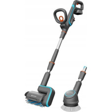 Gardena GARDENA cordless multi-cleaner AquaBrush Universal 18V P4A, hard floor cleaner (grey/turquoise, Li-Ion battery 2.5Ah P4A, POWER FOR ALL ALLIANCE)